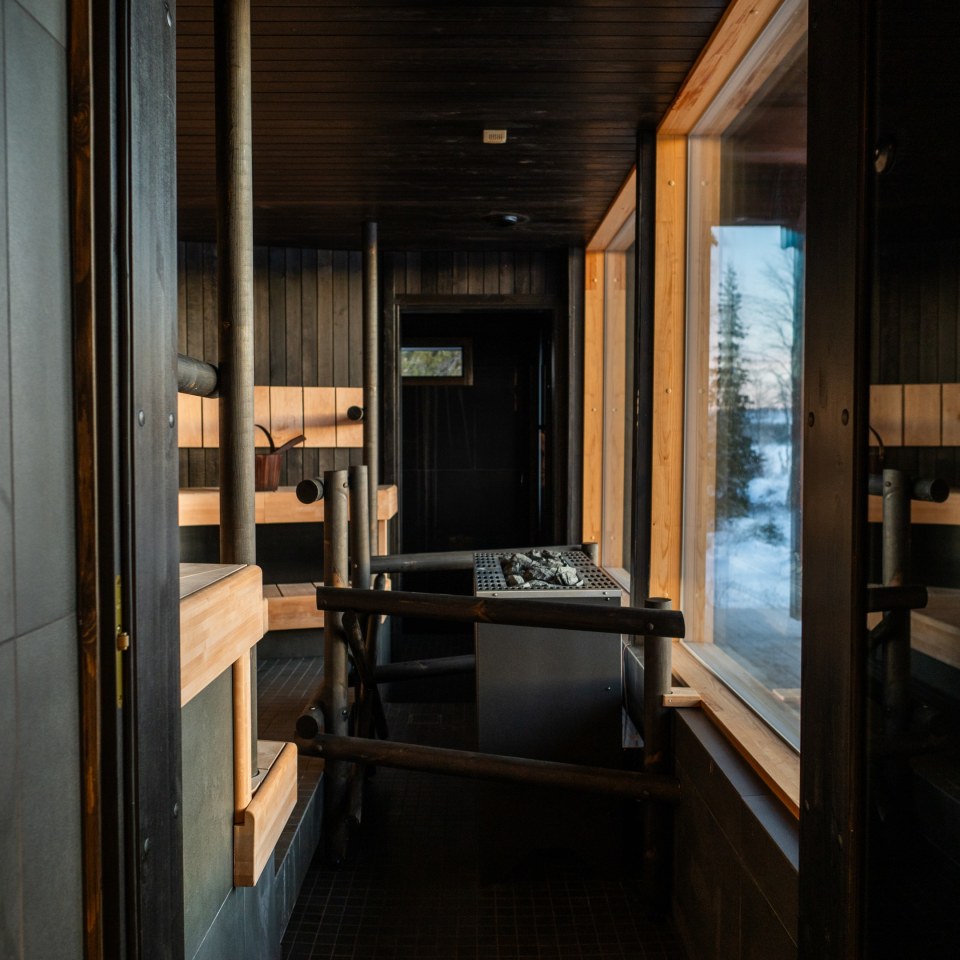 Nivunki Sauna Eingang